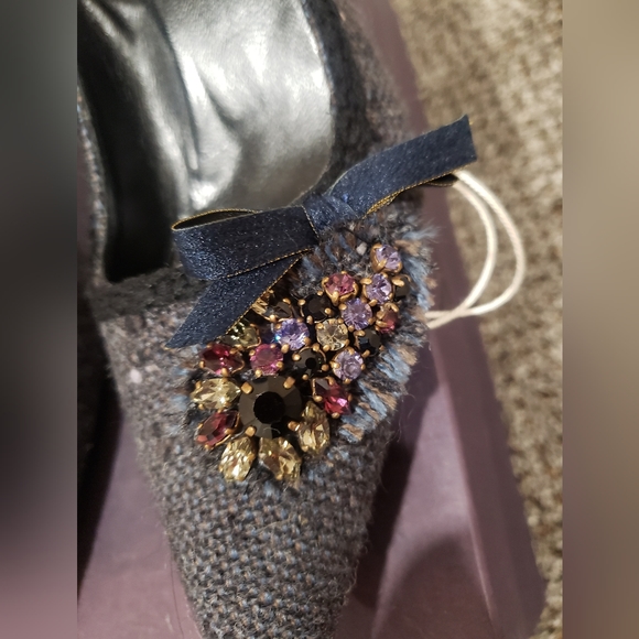 Prada, emblished heels, new - Picture 2 of 5